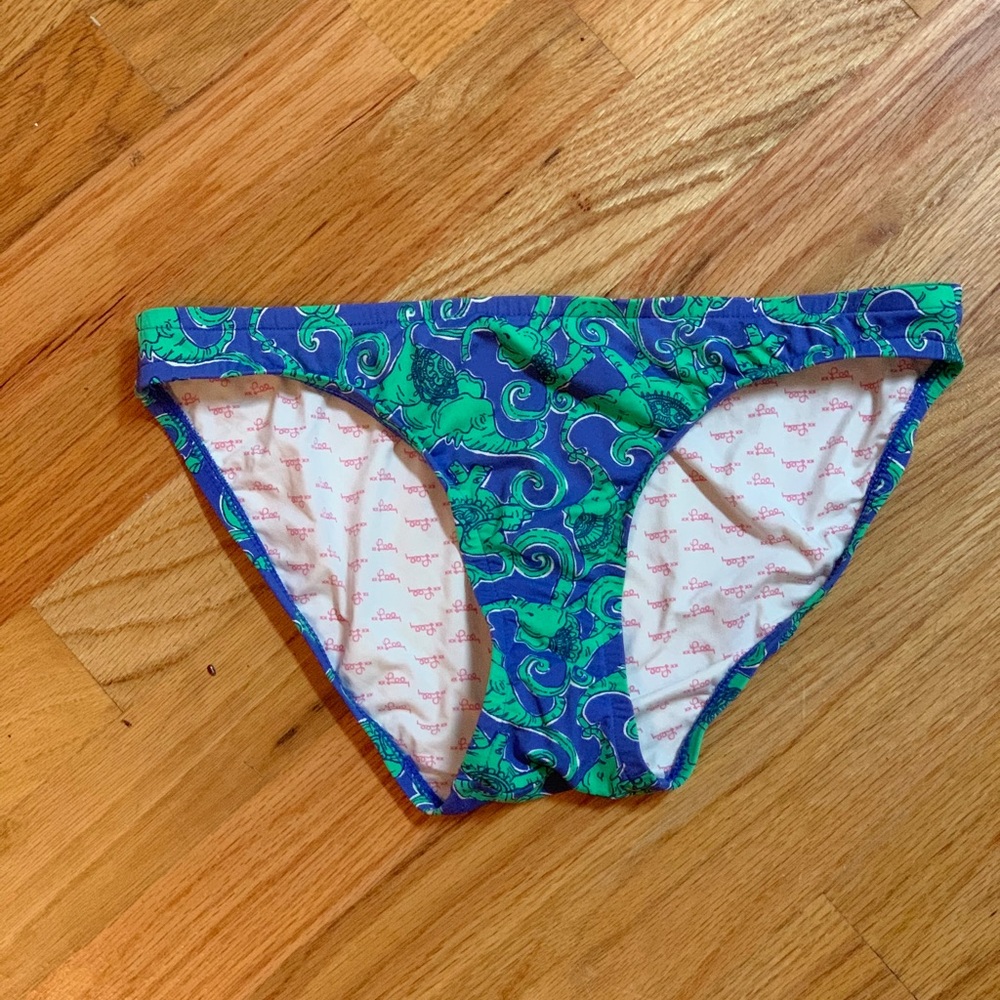Lilly Pulitzer Loopy Elephant Bikini Bottom